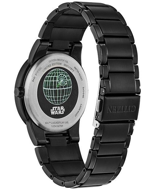 citizen eco drive star wars watch