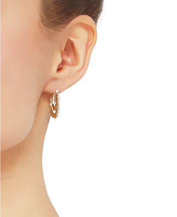 Macy's bamboo deals earrings