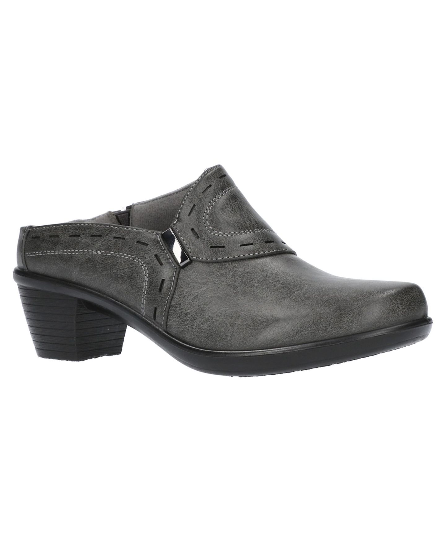 Женские сабо Easy Street Cynthia Comfort Mules, цвет: Чёрный — фото 21