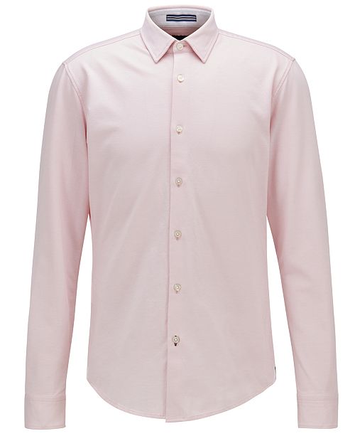Hugo Boss Boss Men S Ronni Light Pink Shirt Reviews Casual