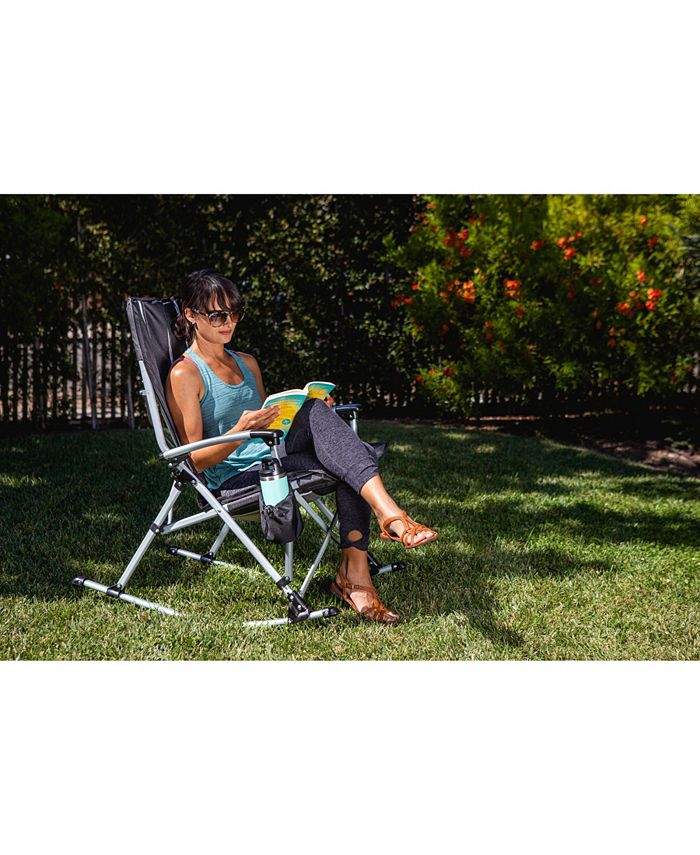 Oniva by Picnic Time Outdoor Rocking Camp Chair Macy's