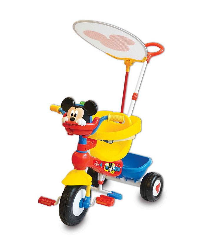 Kiddieland Disney Mickey Mouse Clubhouse Deluxe Push N' Ride Trike - Macy's