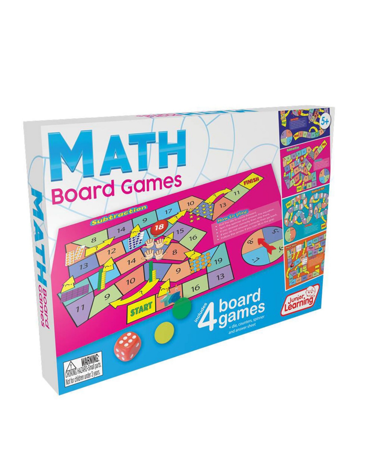 Masterpieces Puzzles Junior Learning Math Learning Educational Board Games In Multi