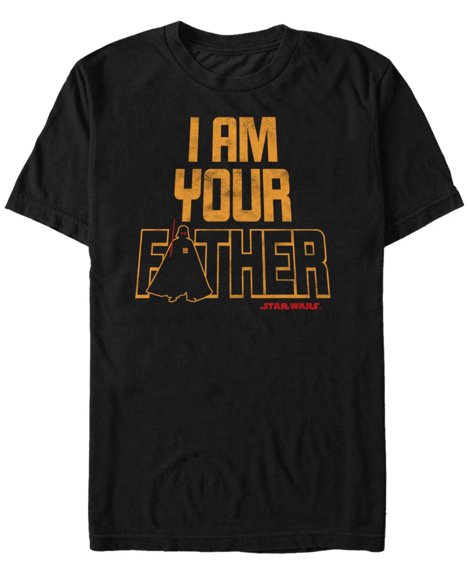 Men's Star Wars Vader I Am Your Father Silhouette Short Sleeve T-shirt