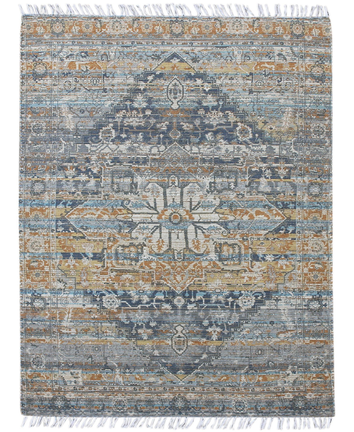 AMER RUGS PRAIRIE PRE-2 DENIM 3'6" X 5'6" AREA RUG