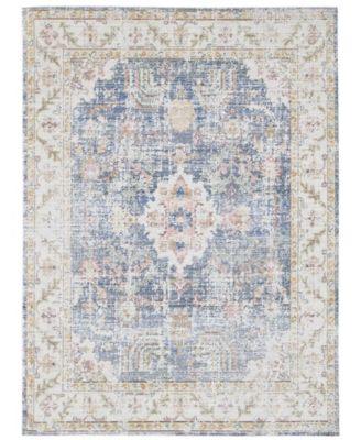 Century CEN-18 Indigo 2'6" x 8' Runner Rug