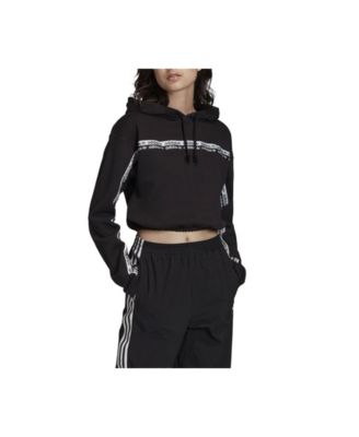 adidas - Originals Cotton Cropped Hoodie