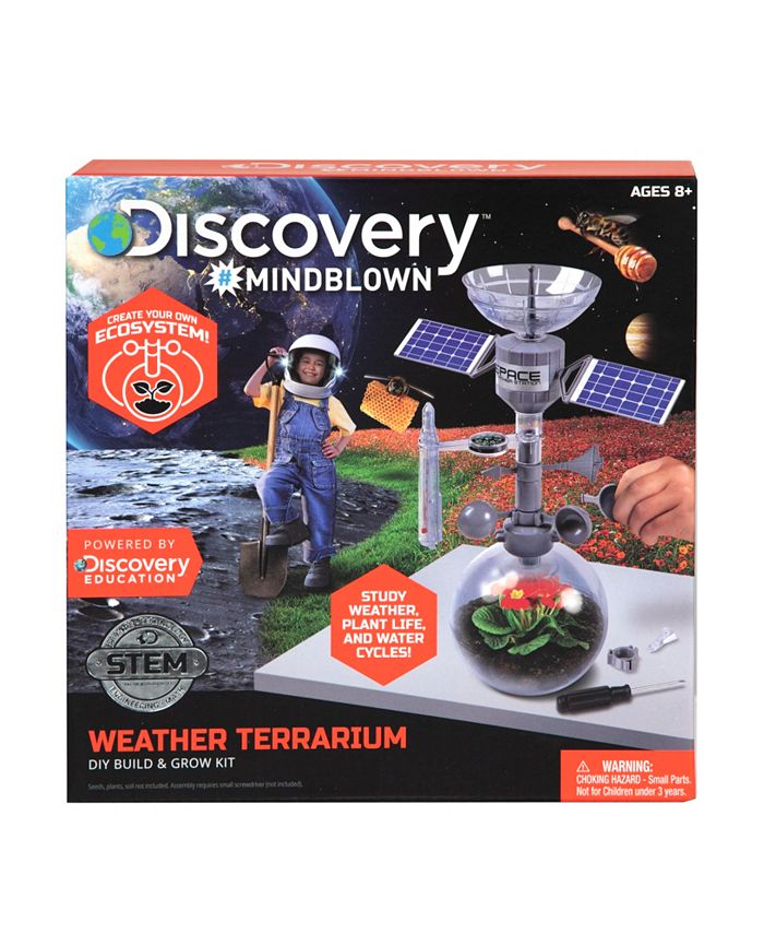 Discovery #MINDBLOWN DIY Weather Terrarium - Macy's