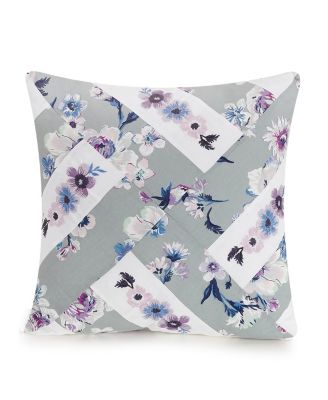 Vera Bradley - Park Stripes Piecing Embroidered Decorative Pillow