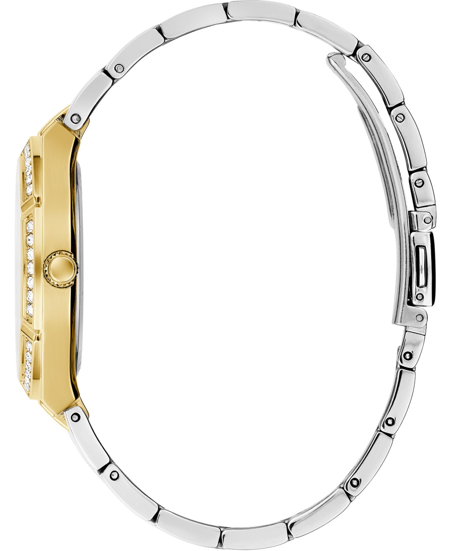 Женские часы GUESS Two-Tone Stainless Steel Bracelet Watch 36mm — фото 3