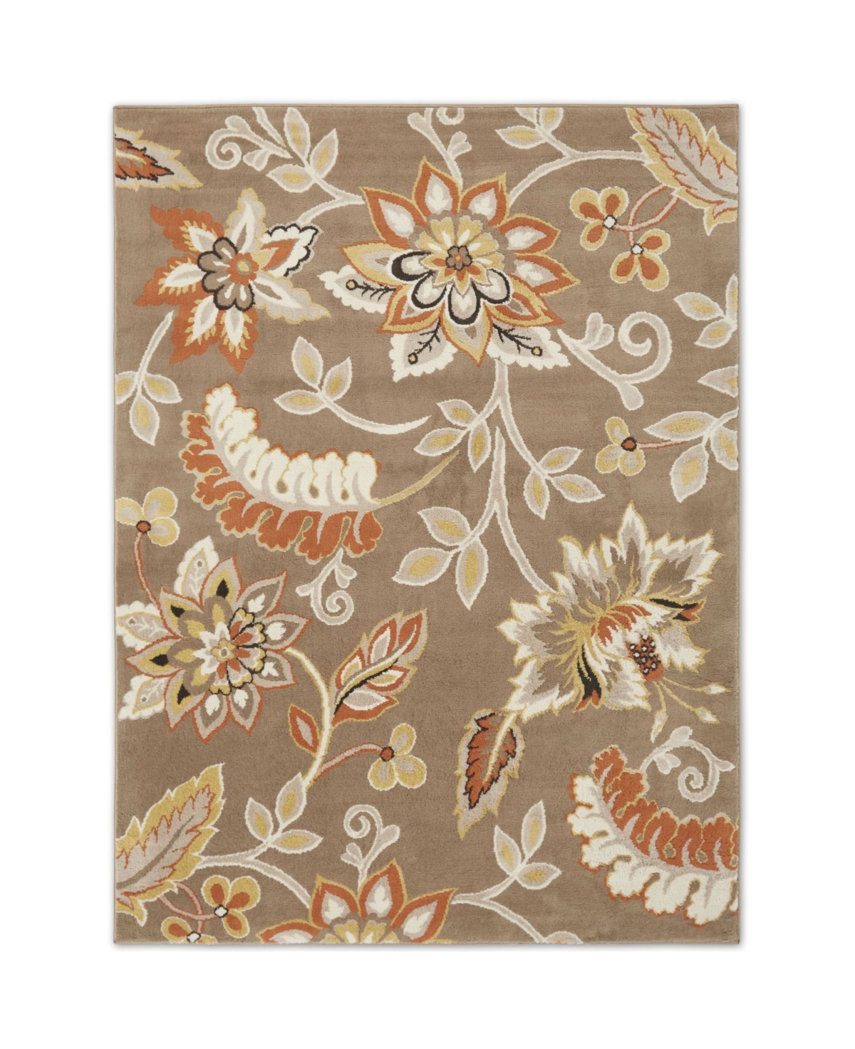 Global Rug Designs Haven Hav13 Taupe 7'10in x 10'5in Area Rug - Taupe