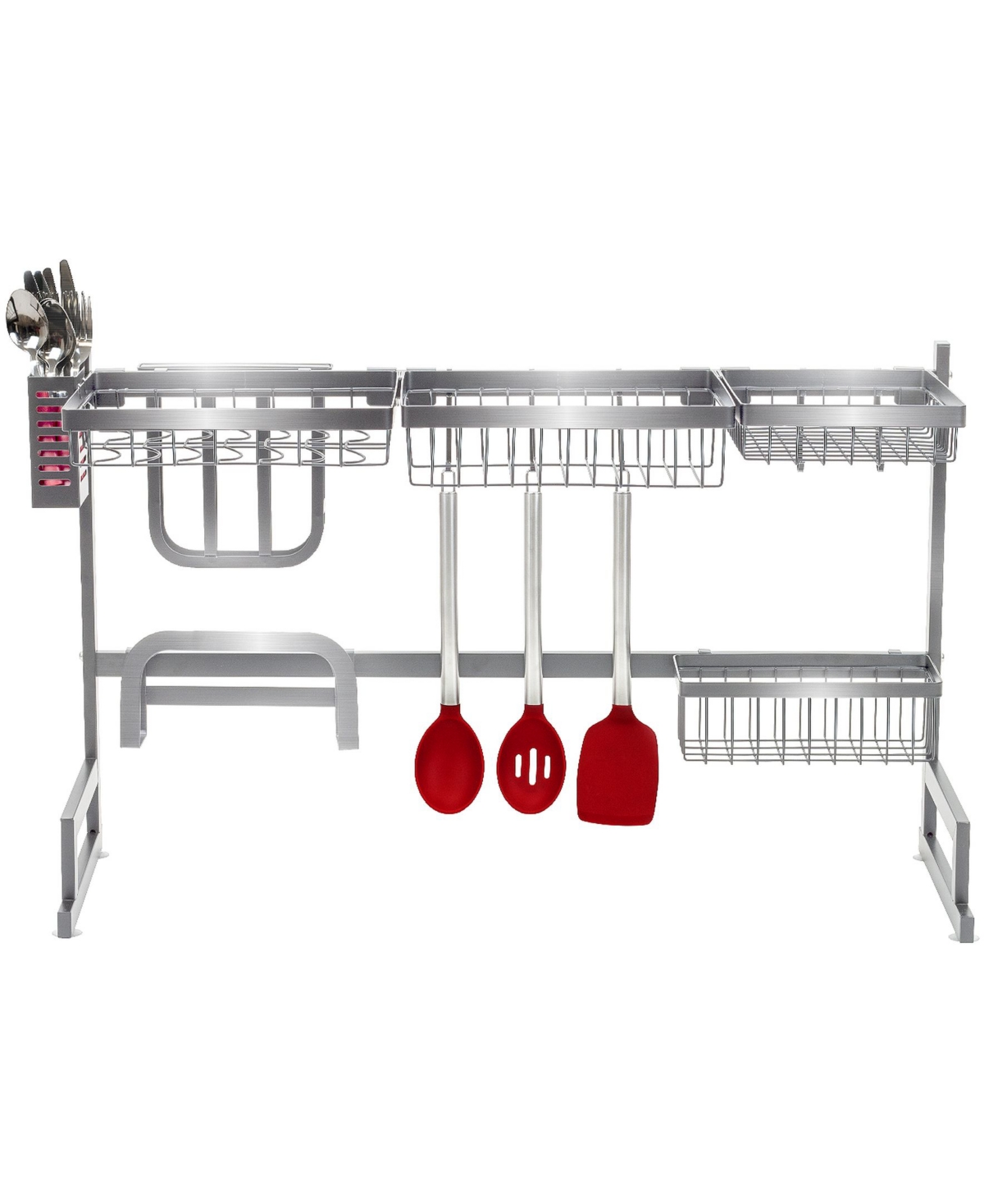 Dish Drying Rack - Silver