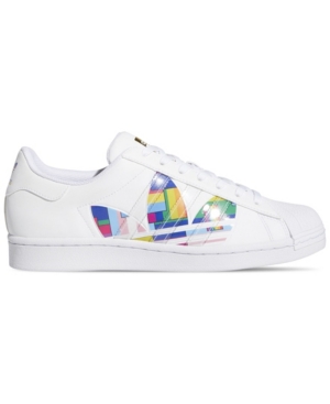 image of adidas Originals Men-s Superstar Pride Casual Sneakers from Finish Line