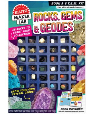 Klutz Maker Lab - Rocks, Gems Geodes
