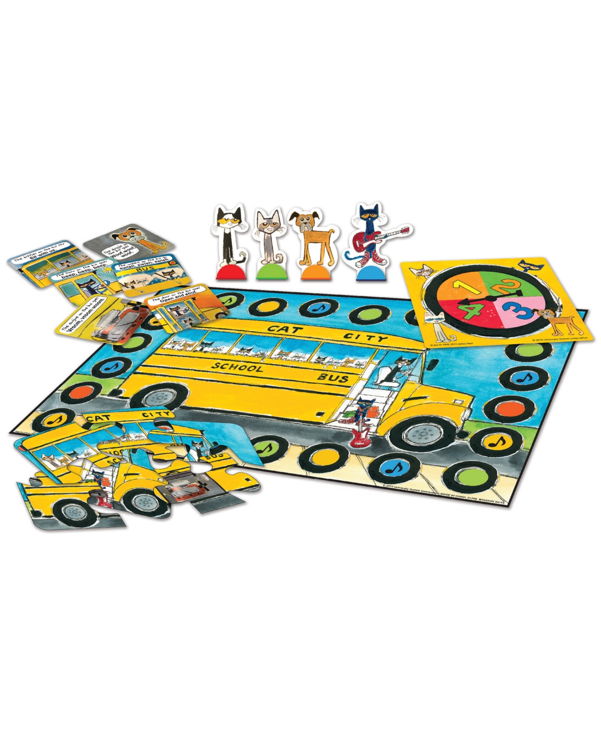 Briarpatch Pete the Cat - The Wheels on the Bus Game