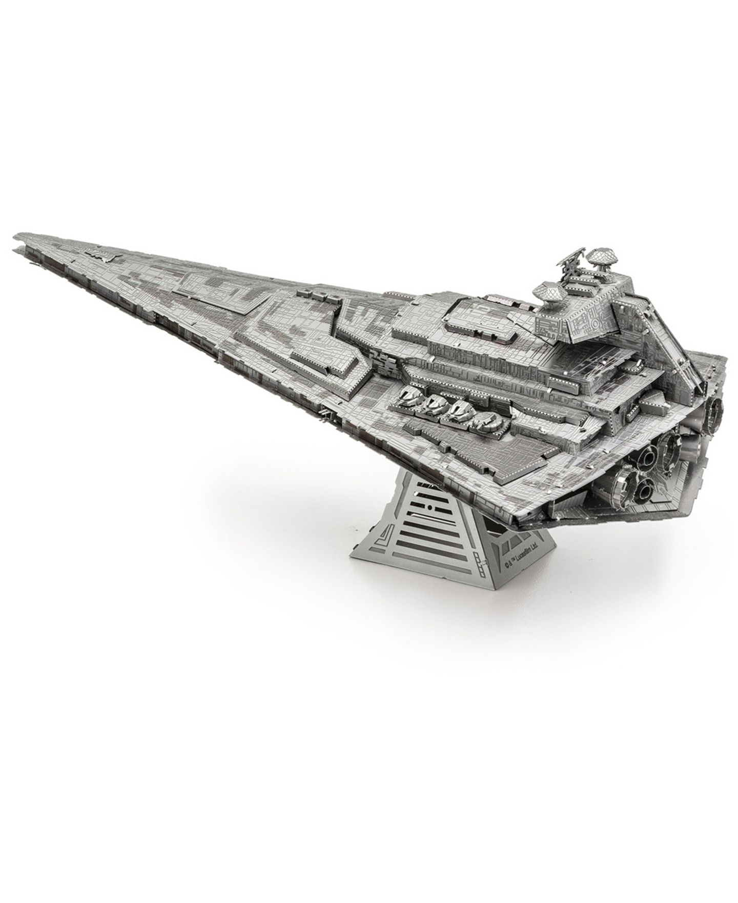 Детский конструктор Fascinations Star Wars Imperial Star Destroyer Metal Earth Iconx 159-Piece Building Set, Ages 14+ — фото 7