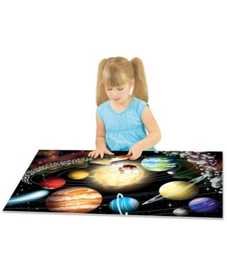 Puzzle Doubles - Glow In The Dark Space- 100 Pieces