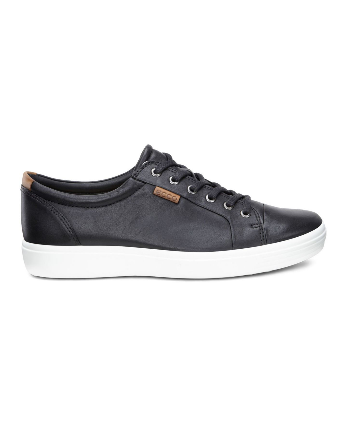 Мужские кроссовки ECCO Soft 7 Sneaker, цвет: Чёрный — фото 2