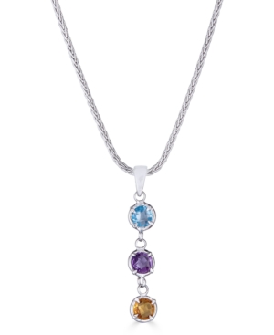 image of Multi-Gemstone Dangle 18