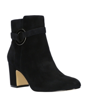 image of Bella Vita Marla Block Heel Ankle Boots Women-s Shoes