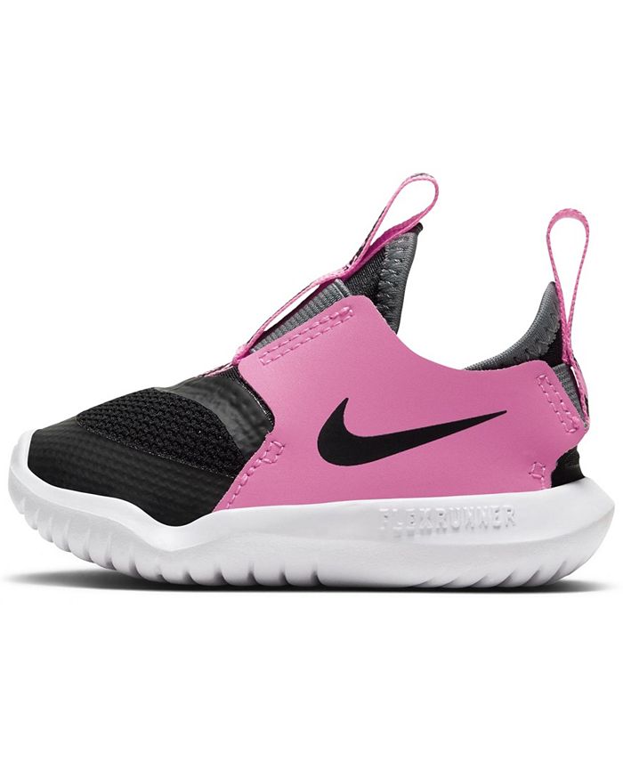 Nike Toddler Girls Flex Runner Slip-on Athletic Sneakers from Finish ...