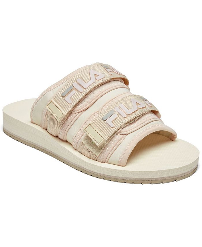 Fila sandals womens brown sale