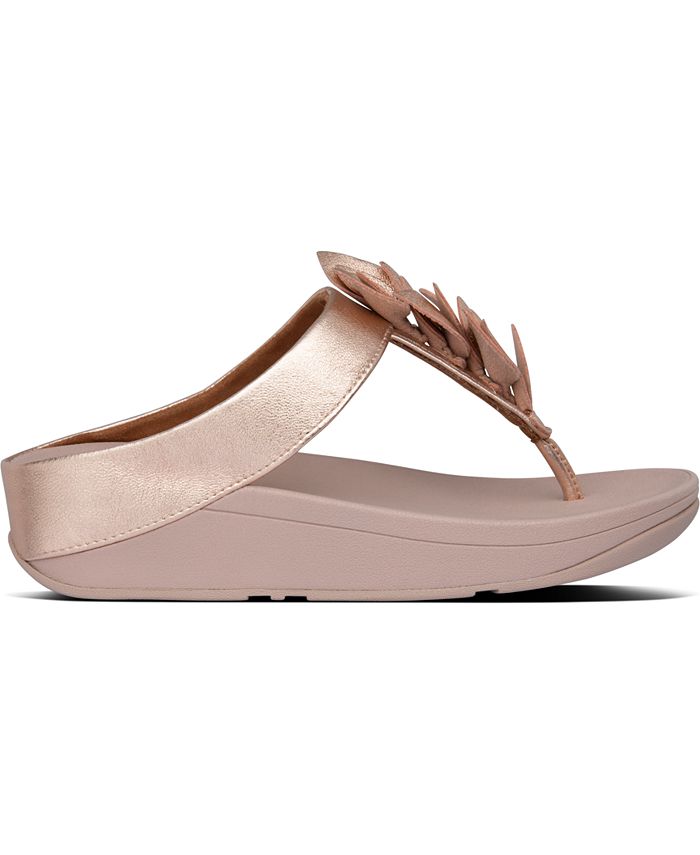 fitflop fino blossom toe thong