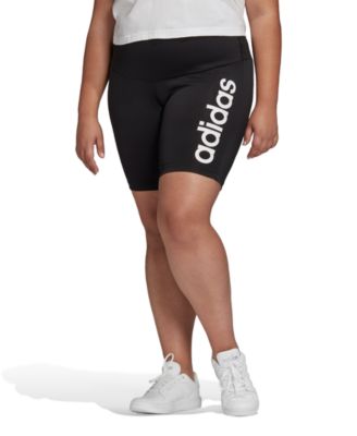 plus size adidas biker shorts