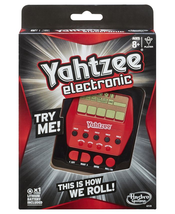 Hasbro Electronic Hand Held Yahtzee Macy's