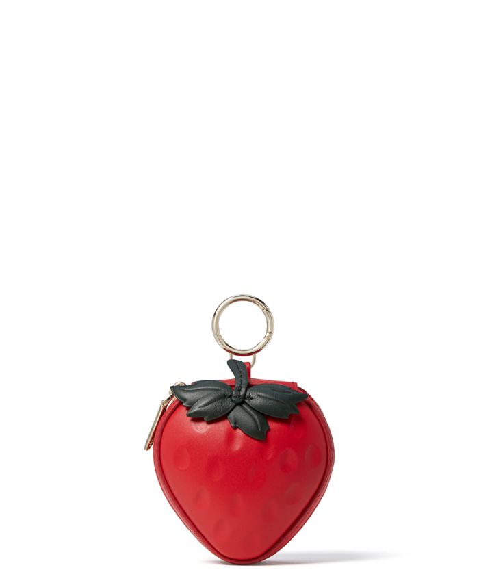Kate Spade Strawberry coin purse keyring, Women's Accessories