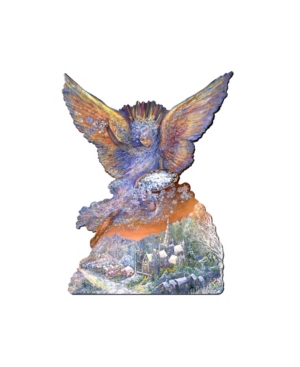 Designocracy Snow Angel Wall Decor And Over The Door Wooden Hanger By Josephine Wall In Multi