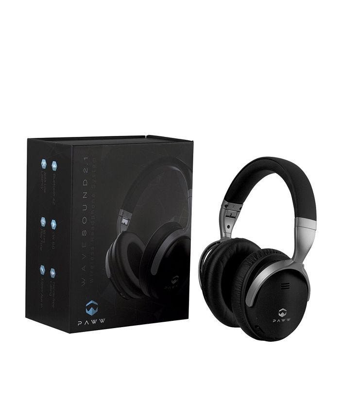 Paww WaveSound 2.1 Premium Bluetooth Over Ear Headphones with AptX