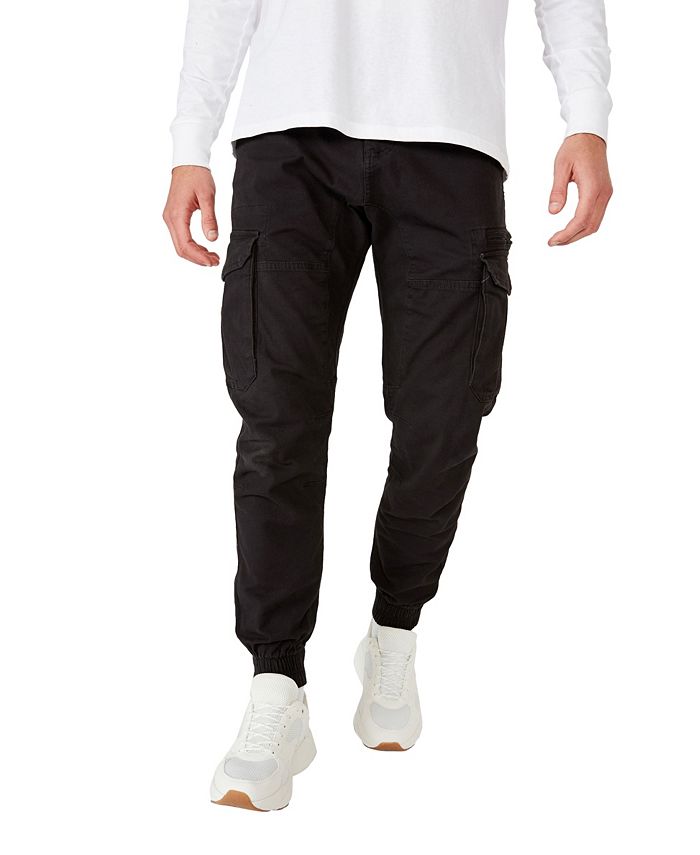 Cargo Cotton Jersey Sweatpants in Black - Gucci