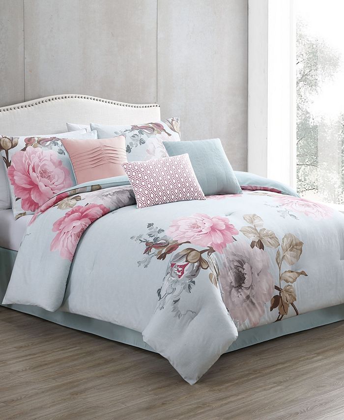 Riverbrook Home Ridgely 7 Piece Queen Comforter Set Macy's
