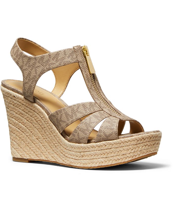 Michael Kors Women's Berkley Espadrille Wedge Sandals & - Sandals - Shoes - Macy's