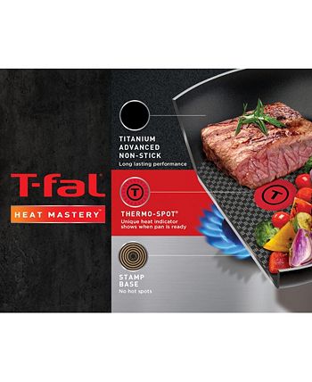 T-fal ProGrade 12 in. Titanium Nonstick Frying Pan in Black C5170764 - The  Home Depot