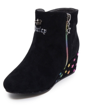 image of Juicy Couture Little Girls Star Wedge Bootie