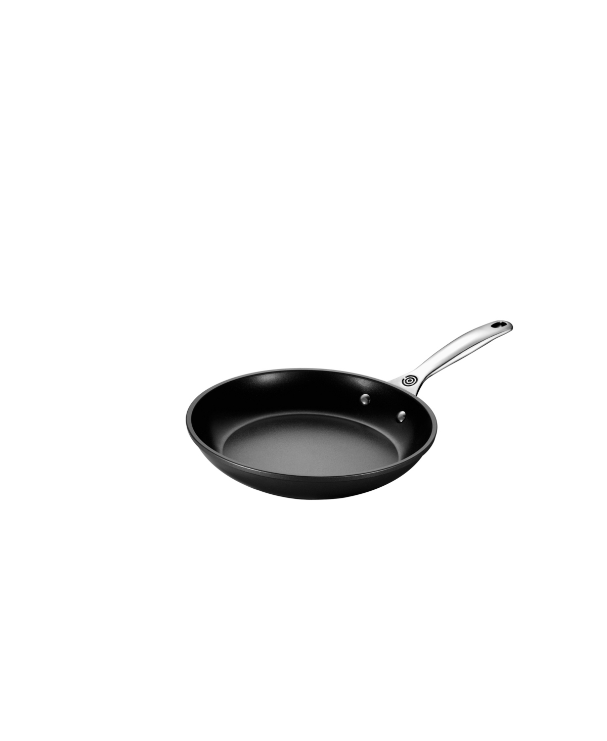Le Creuset Hard Anodized Aluminum Nonstick 9.5" Fry Pan In Black