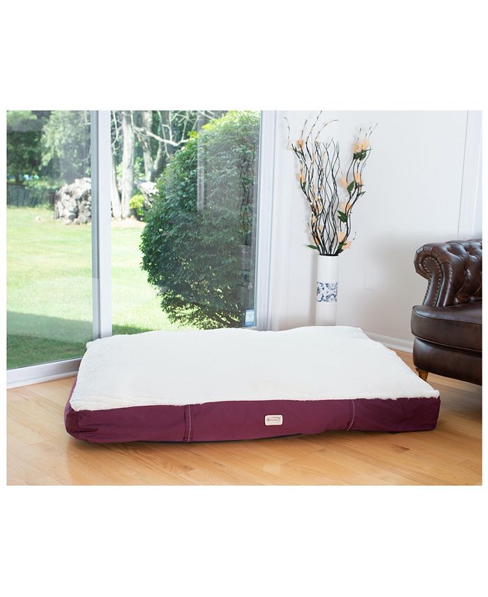 Armarkat Pet Bed and Dog Crate Mat With Poly Fill Cushion Removable