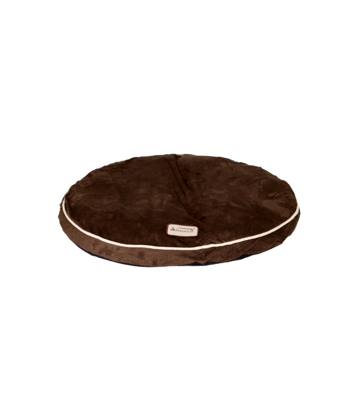 Pet Bed Pad and Poly Fill Dog Cushion Bed - Dark Brown