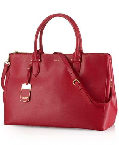 Lauren Ralph Lauren Newbury Double Zip Satchel