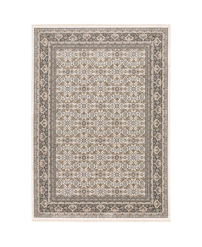 JHB Design Kumar Kum07 Ivory and Gray 5'3