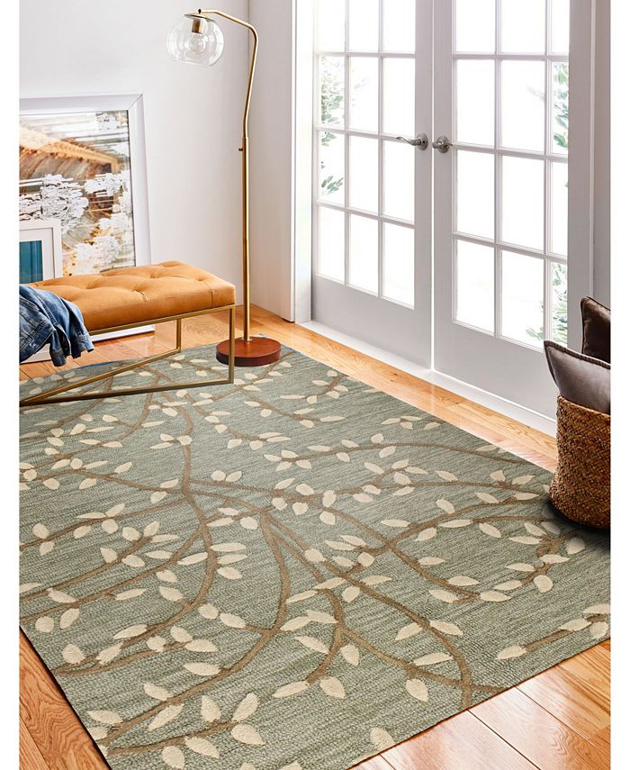 BB Rugs Loop Fai01 Sage 8'6" x 11'6" Area Rug & Reviews Rugs Macy's