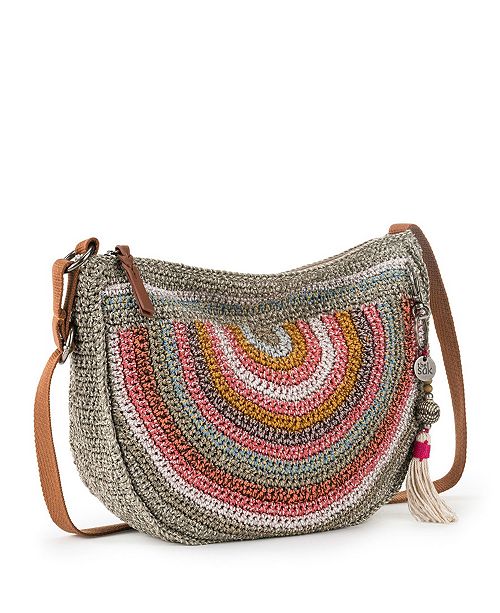 The Sak Ryder Crochet Crescent Crossbody & Reviews Women Macy's