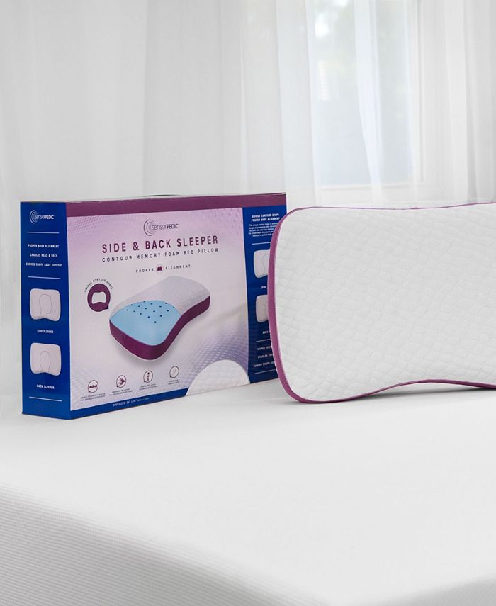 Sensorpedic new arrivals contour pillow