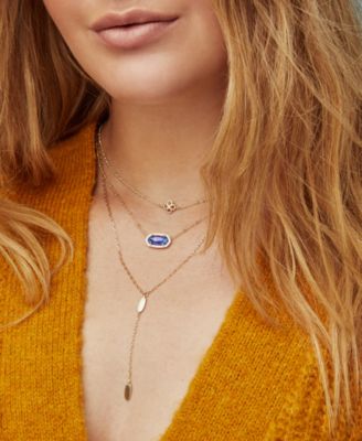 Kendra Scott Oval Lariat Necklace, 18 