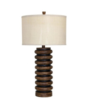 StyleCraft Hardback Fabric Shade Table Lamp