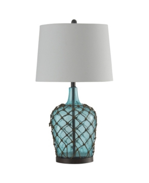 StyleCraft Hardback Fabric Shade Table Lamp