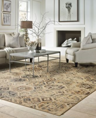 CLOSEOUT! Elements Tunis Beige 8' x 8' Round Area Rug