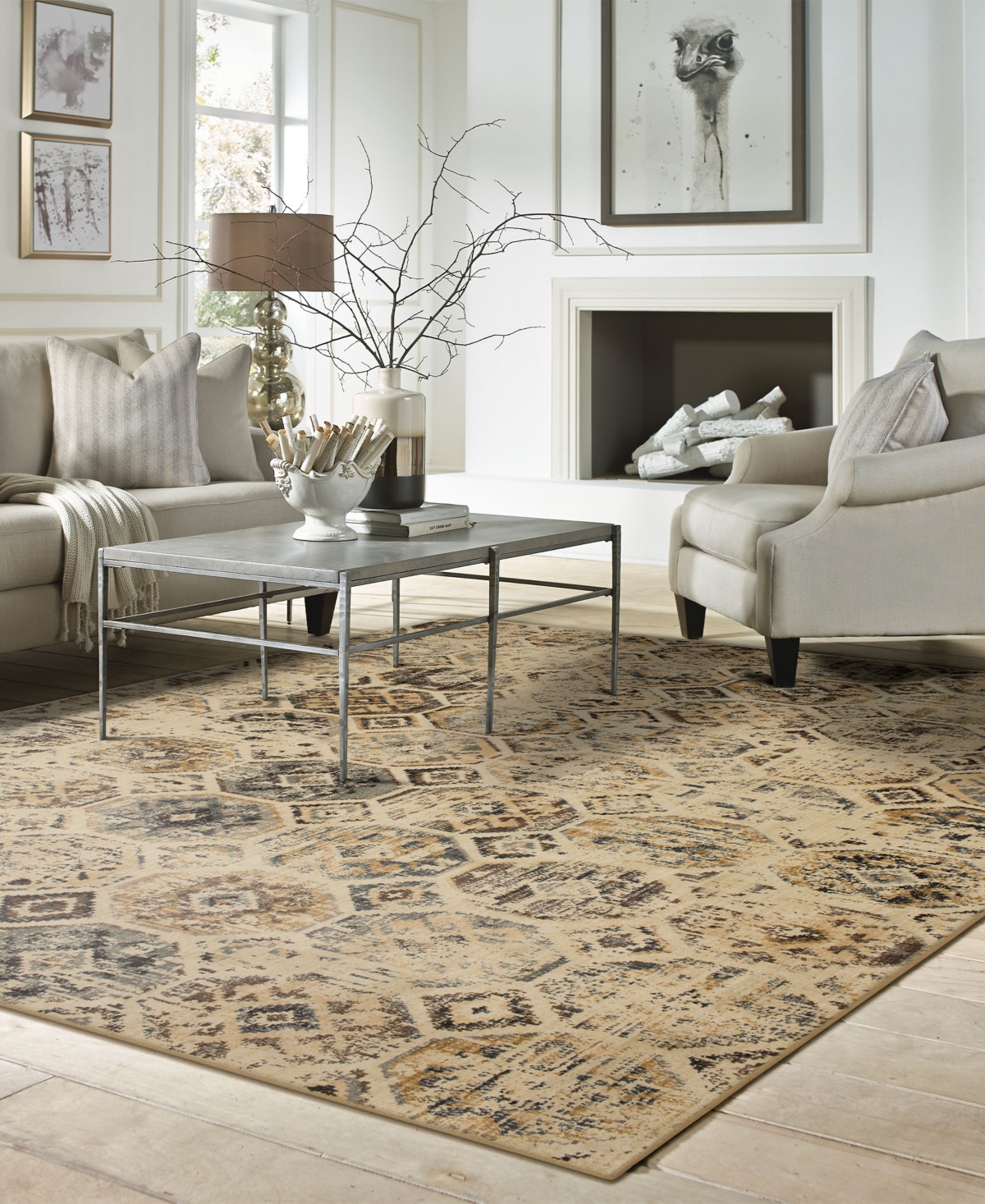 Karastan Elements Tunisx Area Rug - Beige